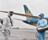 Vietnam Airlines Thực Hiện Nghiêm Công Tác Khử Trùng Phòng Dịch 