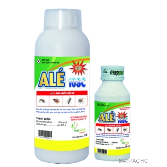 THUỐC DIỆT CÔN TRÙNG ALÉ 10SC – RUỒI, MUỖI CHẾT MÊ